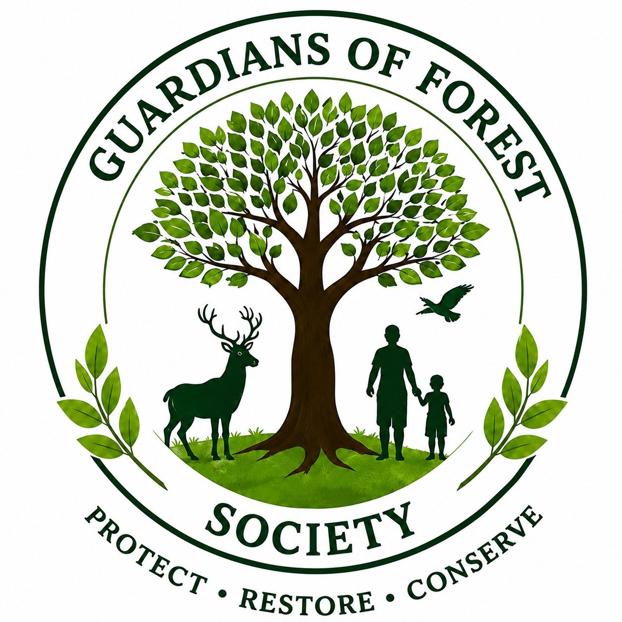 Guardians of Forest Society logo